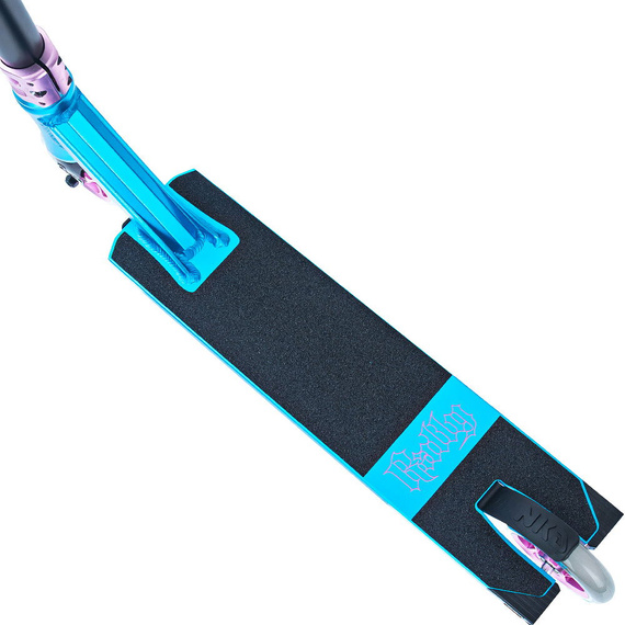 Výkonnostní skútr NKD Rally V4 XS Black Teal wys. 73 cm