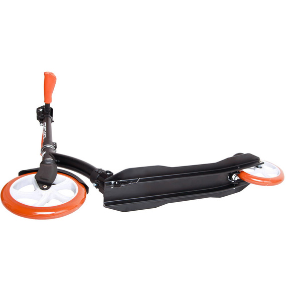 Městský dopravní skútr s předním odpružením Story Retro Ride Black Vintage