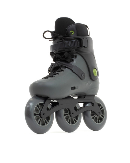 Echo Sonar 3 Wheel Freeskates Black