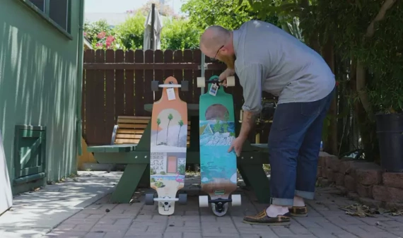 GLOBE Bannerstone Lodge longboard 104 cm