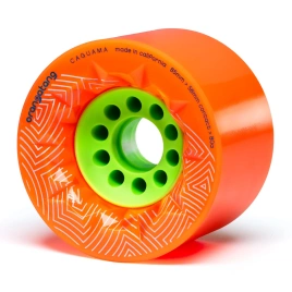 Orangatang longboard Caguama Wheels Orange 85mm 80A
