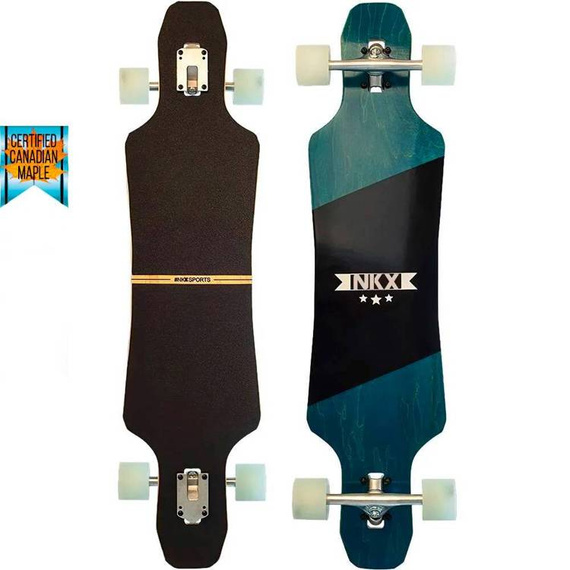 Longboard na początek NKX Fearless Niebieski z Klonu Kanadyjskiego 101 cm
