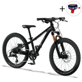 KUbikes 20S DISC superlehké dětské kolo černé