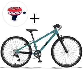 Lehké dětské kolo KUbikes 24S Turquoise