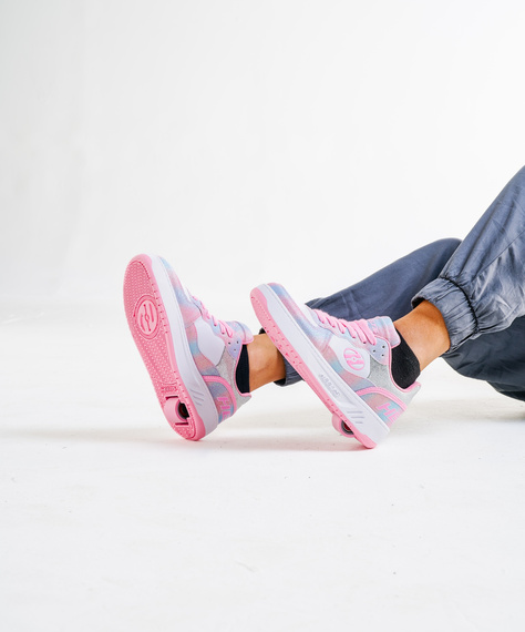 Boty Heelys Rezerve Low Bright pink/White/Tanes