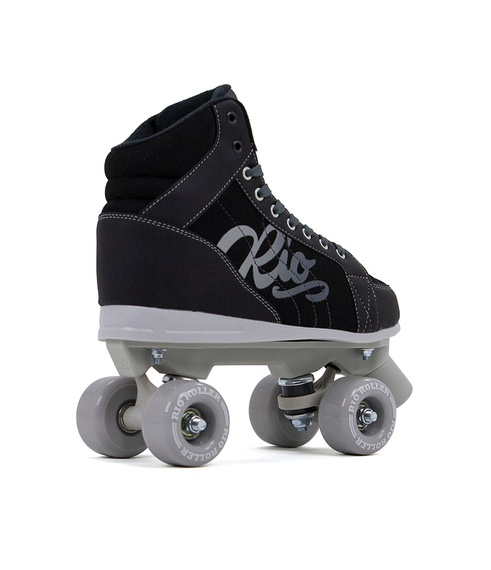 RIO ROLLER LUMINA QUAD SKATE Černošedé kolečkové brusle