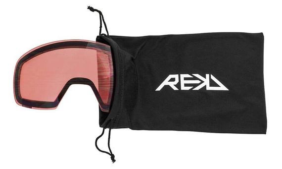 REKD Ascent MagSphere Snow Goggle Kit Black/Chromatic Torch M/L snowboardové a lyžařské brýle