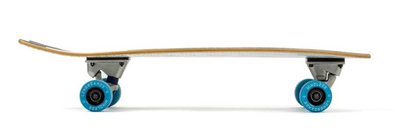 Mindless Surf Skate Fish Tail White 29,5" prkno