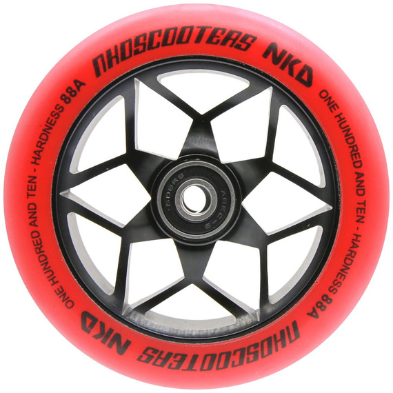 Koła do Hulajnogi NKD Goat Stunt Scooter Wheels Czarno-Czerwony 110 mm