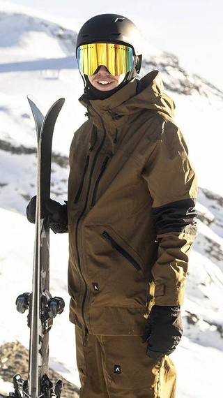 Bezrámečkové fotochromatické brýle na snowboard a lyže Annox Flight