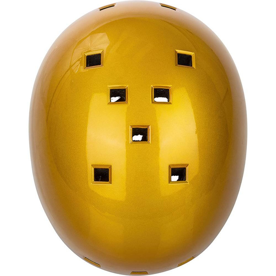 NKX Brain Saver Skateboardová helma Shiny Gold