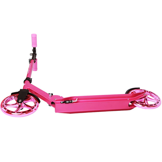 Přepravní koloběžka s velkými koly Story Urban GO! Brokátová růžová 