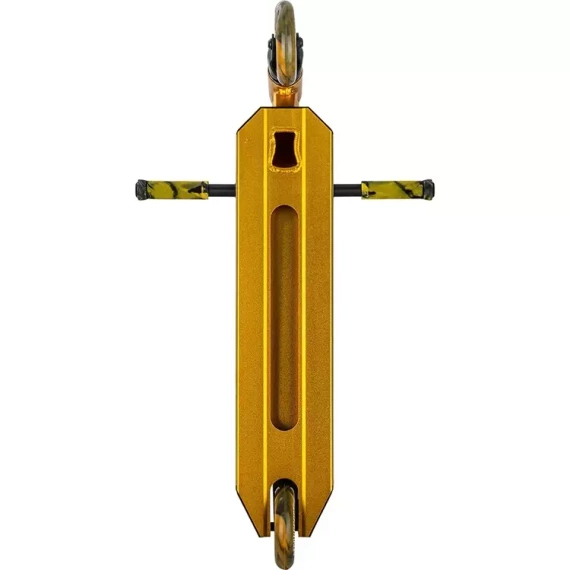 Hulajnoga Wyczynowa Aluminiowa Lekka dla młodych riderów NKD Next Generation Stunt Złoty wys. 79,4 cm