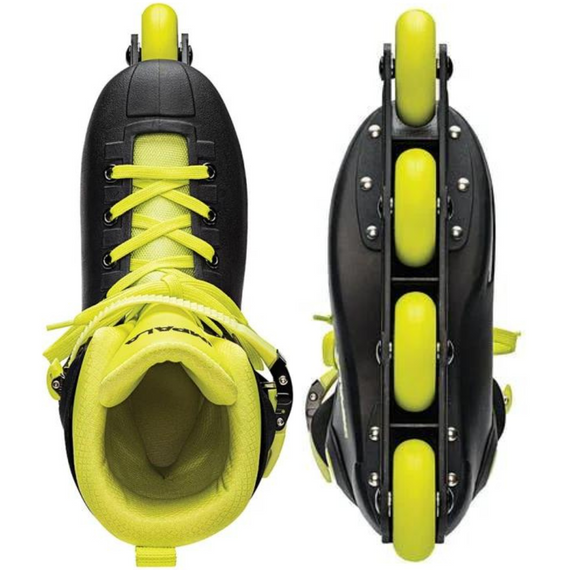 Inline brusle Impala Lightspeed Black-Fluorescent Rekreační kolečkové brusle