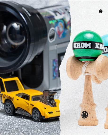 Kendama KROM Mikro Jasnozielony