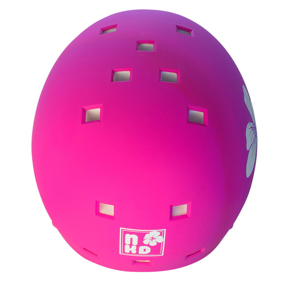NKX Brain Saver Flower Pink and White Skateboardová helma