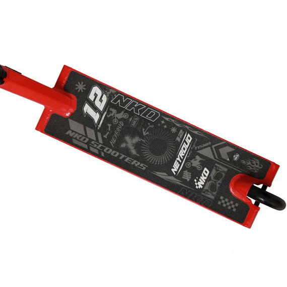 NKD Matis Neyroud Signature PRO Stunt Scooter Red 100 cm