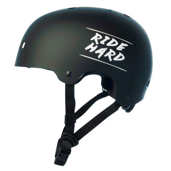 NKX Brain Saver Skateboardová helma Black Ride Hard