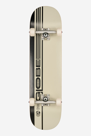 GLOBE G0 Strype Hard skateboard - černý/bílý 8.0"