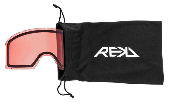 REKD Classic SnapFit Snow Goggle Kit Black/Chromatic Sapphire M/L snowboardové a lyžařské brýle