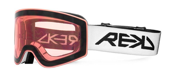 REKD Rocker MagLock Snow Goggle Kit White/Mirror M/L snowboardové a lyžařské brýle
