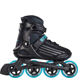Univerzální kolečkové brusle Inline STORY Shockwave Black-Mint