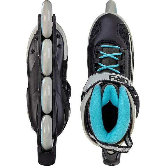 Rolki Uniwersalne Inline STORY Shockwave Czarno-Szare
