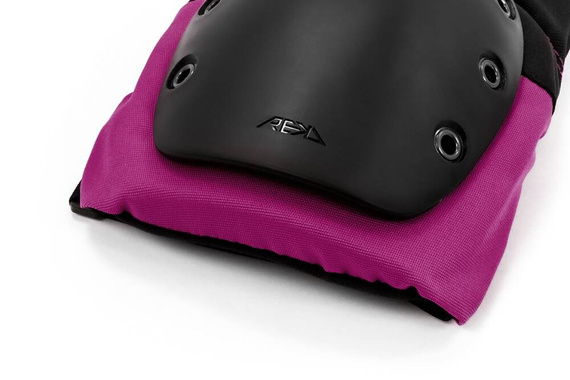 Ochraniacze REKD Ramp Knee Pads Czarno Różowy