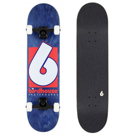 Birdhouse Complete Stage 3 B Logo Skateboard Navy Red 7.75"