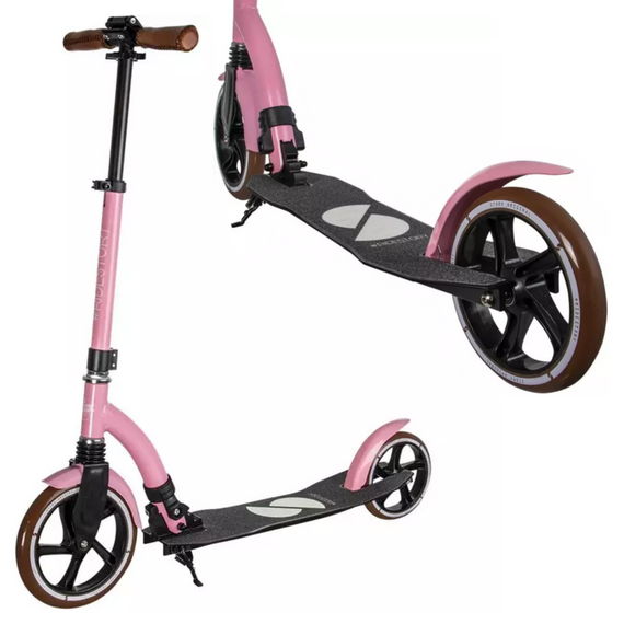 Městská koloběžka s předním odpružením Story Retro Ride Pink