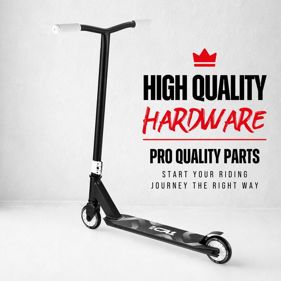 CORE CD1 Kompletní kaskadérská koloběžka modrá/černá wys. 81 cm