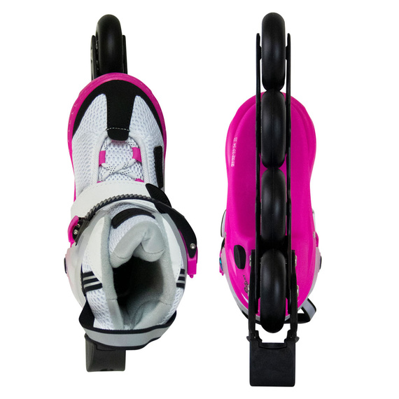 Story Motion Nastavitelné inline brusle růžová/bílá/černá