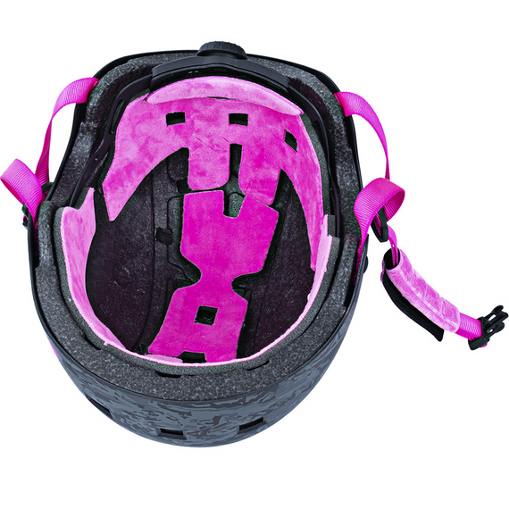 NKX Brain Saver BCP Skateboardová přilba černo-růžová