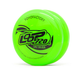 Yoyo pro loopování YoYoFactory Loop 720 Shu Takada Signature Rayon Vert Green