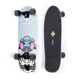 Urban Sports Future Animals Cruiser Skateboard 28.3"