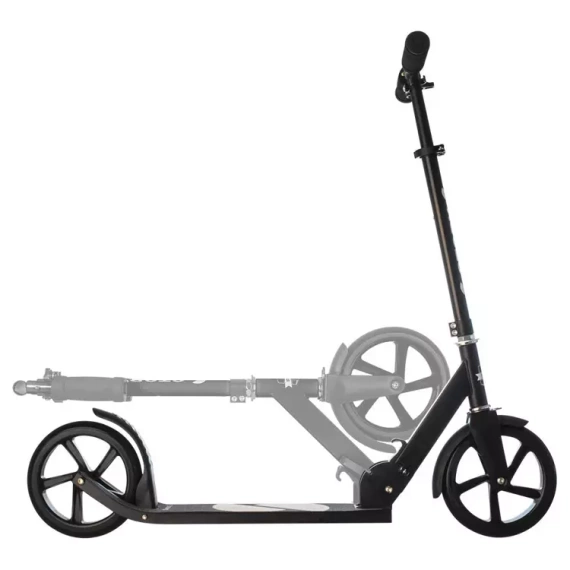 Přepravní koloběžka s velkými koly Story Urban GO! Černá