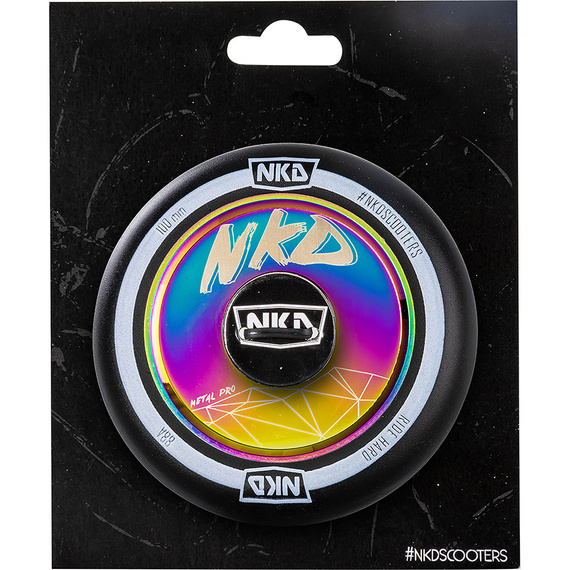 Kolečko pro koloběžku NKD Metal Pro Rainbow 100 mm