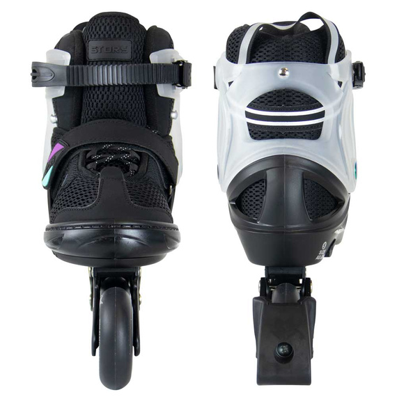 Story Motion Nastavitelné inline brusle Black-Transparent