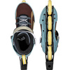 Rekreační kolečkové brusle Inline STORY Union Brown-Nebraska