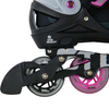 Story Motion Nastavitelné inline brusle černo-růžové