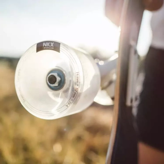 Longboard NKX Signature Fiberglass Black 101 cm