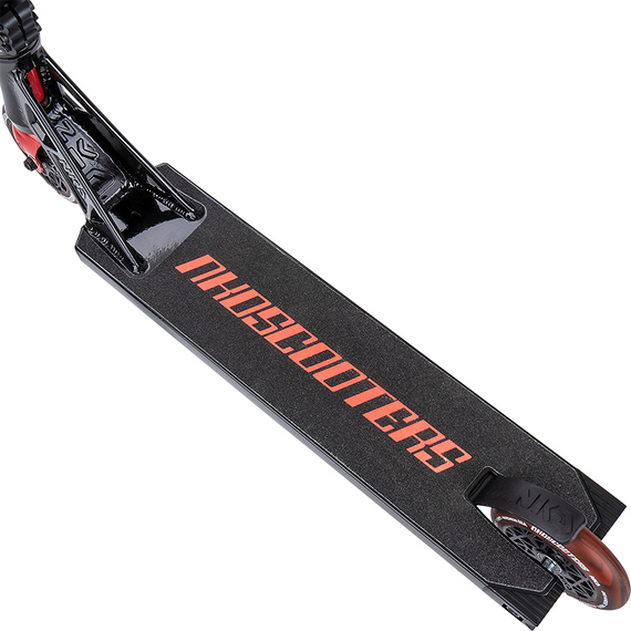 Hulajnoga Wyczynowa Streetowa Lekka NKD GAS Czarno-Czerwony wys. 85 cm