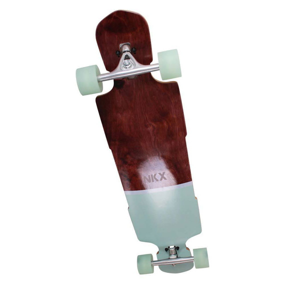 Carvingový longboard NKX City Action Green-Brown 99 cm