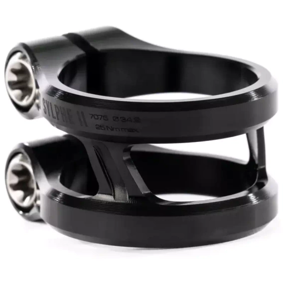 Ethic Sylphe V2 Double Clamp Black 34,9 mm