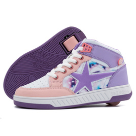 Breezy Rollers Skater boty White-Purple-Pink
