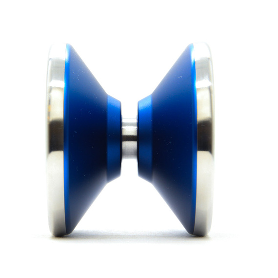 Kovové yoyo pro pokročilé uživatele YoYoFactory BiMetal Blue