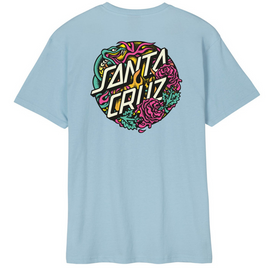 SANTA CRUZ Dressen Rose Crew Two Tričko modré