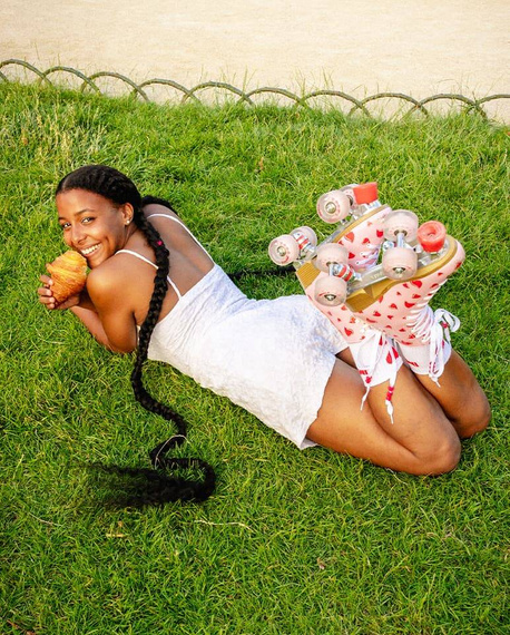 Impala Quad Skate Falling Hearts