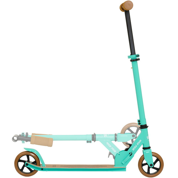 Hulajnoga Miejska Transportowa dla dzieci i młodzieży Story Wild Kids Miętowy wys. 73–85 cm