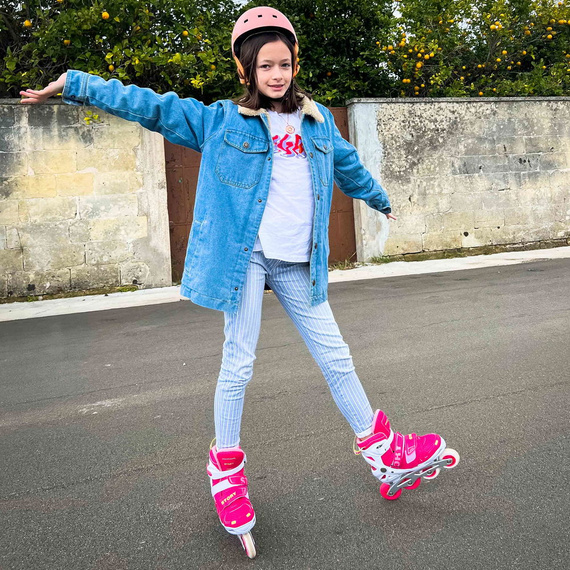 Story Blaster Inline brusle s nastavitelnými kolečky Black